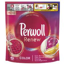 Detergent capsule gel pentru tesaturi, 32buc/pac Renew Color Perwoll