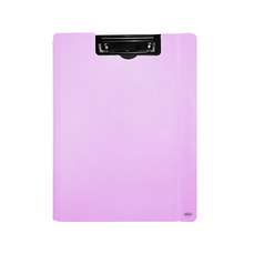 Clipboard dublu cu elastic, roz pastel A4 Daco