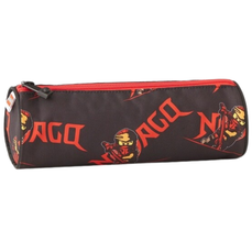 Penar neechipat, 1 fermoar, etui tubular, NinjaGo, Red, V-Line LEGO - LG-10050-2302