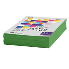 Carton copiator A4, 160g, colorat in masa verde inchis, Ecada