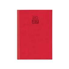 Agenda zilnica 2027, 17x24cm, rosu, 457 Tucson