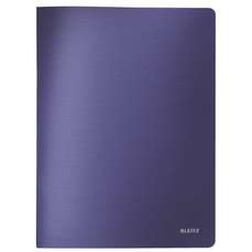 Mapa de plastic A4, albastru-violet, 40 file, Style Leitz
