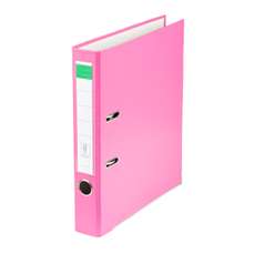 Biblioraft plastifiat 5cm, roz, Benson