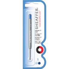 Rezerva metal pentru pix, albastru, varf mediu, Jumbo T Sheaffer 99327