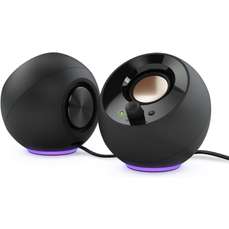 Boxe 2.0, bluetooth 5.3, RGB Lighting, Aux, negru, Pebble SE Creative