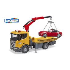 Masina tractare Scania Super 560R cu lumini si sunete, Bruder