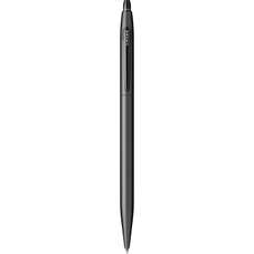 Pix retractabil, corp negru, varf 0,7mm, Click Satin Black BT Cross AT0625-2