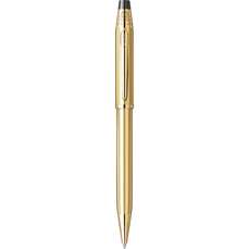 Pix retractabil, corp auriu, varf 0,7mm, Century II 23 Karat Gold Filled GT Cross AT0082WG-161