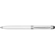 Pix retractabil, albastru, corp Pearl White GMT, Stylus Mini Touch Pen 799 Scrikss 83106