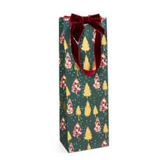 Punga cadou, brazi de Craciun, dimensiuni 36x8,5x12cm, 5buc/set, 257053 GP