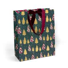 Punga cadou, brazi de Craciun, dimensiuni 32x12x26cm, 5buc/set, 257052 GP