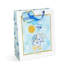 Punga cadou, botez baietei, dimensiuni 32x12x26cm, 5buc/set, 257055 GP