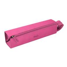 Etui din piele ecologica ptr. instrumente de scris, 1 fermoar, Fuchsia, Rhodia