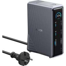 Docking Station cu 5xUSB, 4xUSB-C, 2xHDMI, jack, Ethernet, Prime 737 Anker