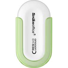 Guma cauciuc sintetic cu suport, U Eraser ER-536 Green, Scrikss 91064