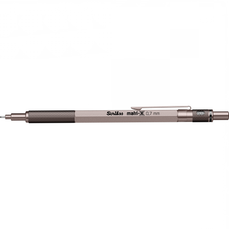 Creion mecanic corp plastic, 0,7mm, gri, Matri-X Metallic Gray MGYT Scrikss 95550