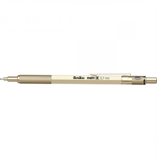 Creion mecanic corp plastic, 0,7mm, auriu, Matri-X Metallic Gold MGT Scrikss 95574
