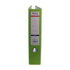Biblioraft plastifiat 7,5cm, verde deschis, Classic Optima