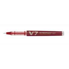 Roller rosu, varf 0,7mm, V7 Hi-tecpoint Pilot
