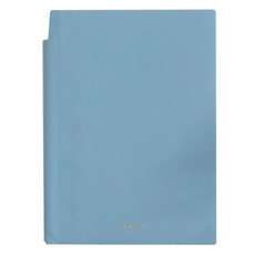 Caiet A5, 112file, dictando, coperta imitatie piele albastra, Deli DLEN141LBL
