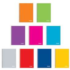 Caiet cu spira A5, 80file, dictando, coperta carton, Notte