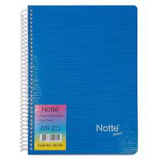 Caiet cu spira A5, 120file, dictando, coperta carton, Notte