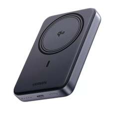 Baterie externa magnetica, 10000mAh, 30W, conectivitate USB-C, compatibila MagSafe, negru, Ugreen