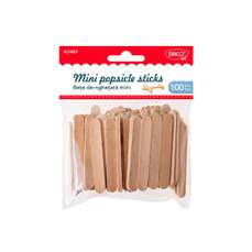 Accesorii craft - Bete de-nghetata mini, 100buc/set, AD489 Daco