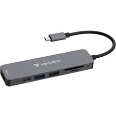 Hub 6 porturi Essentials Multiport, 32156 Verbatim