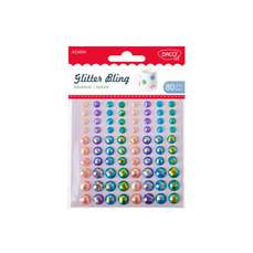 Accesorii craft Glitter bling, 80buc/set, AD484 Daco
