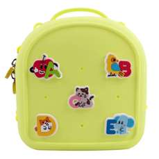 Ghiozdan gradinita, verde deschis, BubuBag Colorjoy, Acvila