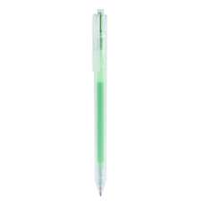 Pix cu gel retractabil, vernil, varf 0,5mm, DLEG118-YG Deli