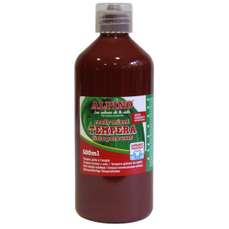 Tempera pe culoare, tub 500ml, maro, Alpino MS-DM010177