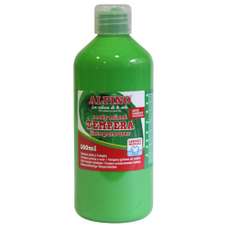 Tempera pe culoare, tub 500ml, verde deschis, Alpino MS-DM010178