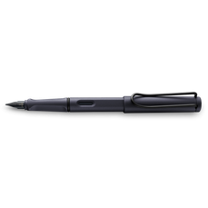 Stilou plastic steel black, varf M, Safari Lamy 1638794