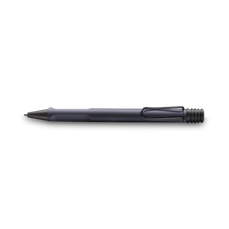 Pix retractabil, albastru, corp steel black, varf 0,7mm, Safari Lamy 1632321