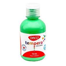 Tempera pe culoare, 250ml, verde, Daco TE250V