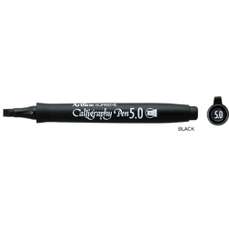Marker pentru caligrafie, negru, varf tesit 5,0 mm, ARTLINE Supreme Calligraphy