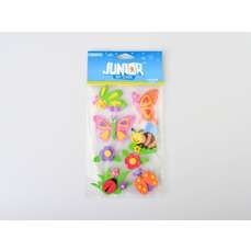 Accesorii craft - Fluturi mix spuma, 9g, Junior, J137 321