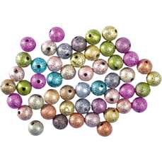 Accesorii craft - Margele metalizate, 30g, 50buc/set, Junior J137 509