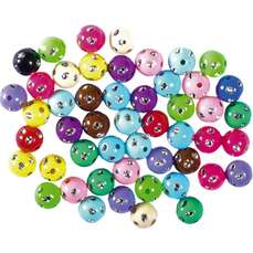 Accesorii craft - Margele cu buline, 22g, 50buc/set, Junior J137 513