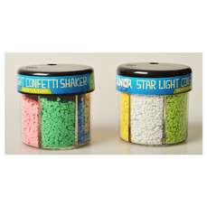 Accesorii craft - Glitter + confetti inimi si stele, 2buc/set, Junior J137 856