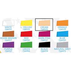 Accesorii craft - Spuma A4, crem, 2mm, 10coli/set, J134 025 Junior