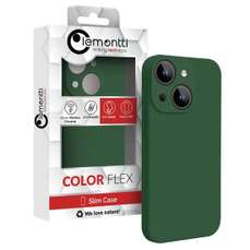 Husa de protectie pentru iPhone 15, Liquid Silicon MagCharge, verde, Lemontti