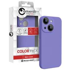 Husa de protectie pentru iPhone 15, Liquid Silicon MagCharge, lila, Lemontti