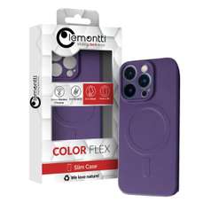 Husa de protectie pentru iPhone 15 Pro Max, mov, compatibila MagSafe, Lemontti