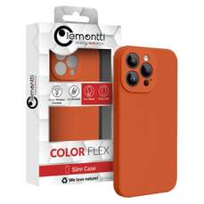 Husa de protectie pentru iPhone 15 Pro Max, portocaliu, Liquid Silicon MagCharge Lemontti