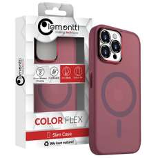 Husa de protectie pentru iPhone 15 Pro, transparent/violet, Guardian Magsafe Lemontti