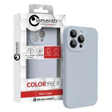 Husa de protectie pentru iPhone 15 Pro, albastru, Liquid Silicon MagCharge Lemontti