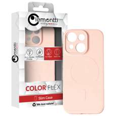 Husa de protectie pentru iPhone 15 Plus, roz, Silicon MagSafe Lemontti